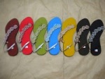Pilihan warna sandal elastis